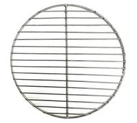 Parrilla de repuesto, Red de barbacoa antiadherente redonda acero inoxidable 304, diámetro 20-50cm for hornear y fumar(32cm Diameter)