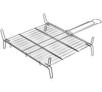 Parrilla doble 30x30cm edm