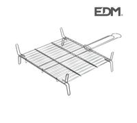 Parrilla doble 35x35cm edm