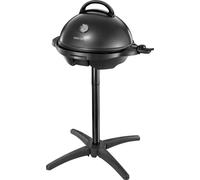 Parrilla eléctrica 2 en 1, diámetro de 44,5 cm, 2400 W, apta para uso en pie o sobre mesa