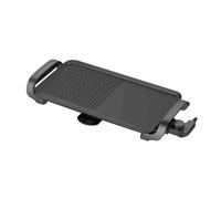 Parrilla Eléctrica con Grill y Plancha, Doble Función, 2200W, Plancha para Asar electrica, Don Feliz