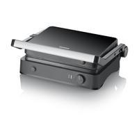 Parrilla eléctrica de contacto KG 2398, negro, Severin