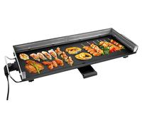 Parrilla eléctrica de mesa XXL, 2400 W, 90x33 cm, con revestimiento antiadherente