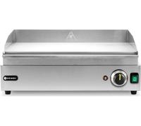 Parrilla eléctrica – Plancha – Contact grill – 527 x 404 mm – 2400W – Acero inoxidable pulido