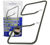 Parrilla Electrica Resistencia Inferior TS-01041760 para Tefal OptiGrill+XL