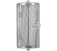 Parrilla giratoria universal de acero inoxidable para barbacoa, cocina doméstica.