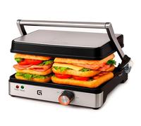Grunkel Grill eléctrico GRL-EXTREME 2000W 290x260 mm antiadherente apertura 180°
