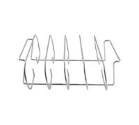Parrilla Metálica para Carne Portátil de Acero Inoxidable para Barbacoa | Flujo de Aire Uniforme, Ligera y Portátil, para Barbacoa en Casa y Picnic, Color Plata