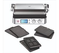 Parrilla multifunción BRAUN Multi Pro 9, 2000 W, 3 niveles de potencia, color /acero inoxidable