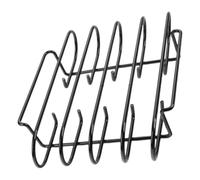 Parrilla para Barbacoa de Acero Inoxidable Negra Portátil para Asar | Calor Uniforme, Superficie Lisa y Suave, para Campamentos, Patio Trasero y Fiesta Alrededor del Fuego