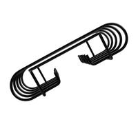 Parrilla para Barbacoa Exterior Portátil de Acero Inoxidable Negro | Uso Multifunción para Carne y Verduras, Compacta y Resistente, Adecuado para Camping y Salidas al Aire Libre