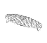 Parrilla para barbacoa | Reemplazo de parrillas de barbacoa de acero inoxidable | Placa resistente al calor de alto rendimiento de acero inoxidable para cocinar fogata al aire libre Camping hogar hogu