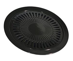 Parrilla para hornillo portátil de gas de Ø32 cm, plancha de barbacoa para hornillo de gas