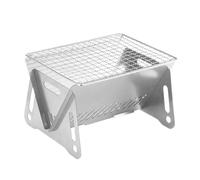 Parrilla Portátil para Camping - Asador Plegable de Carbón | Acero Inoxidab