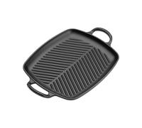Le Creuset Parrilla rectangular Signature 20201300000422 de hierro fundido 30 cm Negro mate