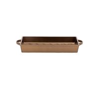 Parrilla Rectangular 35 cm Luchetti K360 Aluminio fundido a presión K2535G3T_T Oro