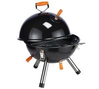 Parrilla redonda mini en negro parrilla de picnic parrilla de mesa camping parilla picnic - grill