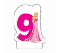 Partido Ênico Disney Princess y Animales novena Vela de cumpleaños