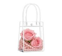 Party Bags For Kids Party Gift - Goody Bags | Reusable Clear Portable Packaging | Goodie Bag Fors Birthday Partys | For Valentines Easter Holiday Retail Business Treat Candy Cookie Bouquet Craft Kids