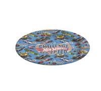 Party Factory Hot Wheels - 8 platos de papel desechables, 23 cm de diámetro, para fiestas de cumpleaños infantiles, fiestas temáticas