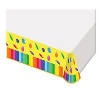 PartyCube-33351 Artículos de fiesta, rebordeada, multicolor, 137 x 182 cm (Ciao Srl 33351)