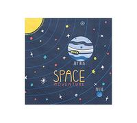 Partydeco. 20 servilletas de papel Space Adventure para fiesta temática espacio