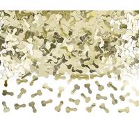 PARTYDECO Confeti de Mesa Zizi Dorado Metalizado 30 g