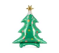 PARTYDECO Globo Metalizado árbol de Navidad 78x94 cm