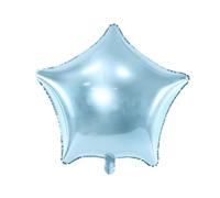 PartyDeco – Globo Mylar con forma de estrella metalizada Ø
