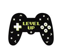 PartyDeco Servilletas de papel para gamepad, 12 unidades, color negro