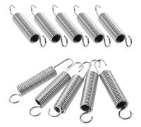 PartyKindom 10 Piezas Resorte de Podadora de Ramas Acero Inoxidable | Tijera para Podar, Instalación Fácil, Larga Vida Útil, Color Plata, Recambio para Herramientas de Corte