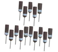 PartyKindom 15piezas Ruedas De Lijado Manguito Abrasivo Para Herramientas Rotativas Accesorios De Pulido y Lijado Para Modelismo y Manualidades