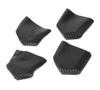 PartyKindom 4 Piezas Protectores Antideslizantes para Patas de Escalera de Cubiertas de Goma para Pies de Escalera Domésticas Áticos Protección para Suelos de Madera Baldosas y Alfombras