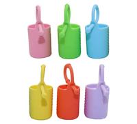 PartyKindom 6 Piezas Funda Protectora para Botella de Aceite Esencial de Funda de Silicona para Botella de Vidrio para Viajar y Uso Diario Varios Estilos