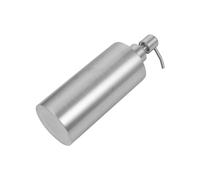 PartyKindom Dispensador Botella Recargable Fácil de Usar Diseño de Presión de Acero Inoxidable 304 de 250ml y Elegante de Loción para Uso en Hogar y Hotel