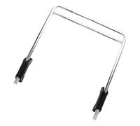PartyKindom Reposapiés para Silla de Oficina, Reposapiernas de Repuesto para Sillas, Ajustable, Giratorio y Retráctil, Acero Inoxidable E Hierro, Plata, para Oficina y Uso Diario