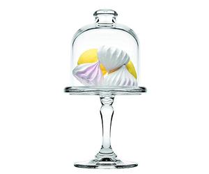 Pasabahce - Minisoporte con tapa de cristal transparente, diámetro 10 cm