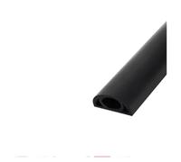Pasacables Cubierta de Cable Suelo, Protector Autoadhesivo, extensión conducto cableado, Ranura for Cable, Corrector, Organizador Oculto(D30 Black)