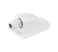 Pasacables individuales para techo de autocaravanas y barcos, caja de unión solar impermeable de plástico resistente a los rayos UV, boquilla de cable sin taladrar para módulos fotovoltaicos en yates