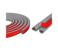 Pasacables Suelo Cubierta de Cable de Suelo antiextrusión, Protector de conducto de cableado de extensión Autoadhesivo de Arco, Ranura for Cable eléctrico Duradero for el hogar y Exteriores