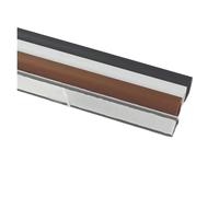 Pasacables Suelo Cubierta de Cable de Suelo con Ranura Triangular, Protector Autoadhesivo, extensión de conducto de cableado, Corrector de Cable eléctrico