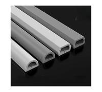 Pasacables Suelo Protector de Cubierta de Cable de Suelo con Ranura Trapezoidal, conducto de cableado de extensión, Organizador de ocultación de Cables eléctricos