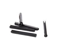 Pasador Cilíndrico Elástico Tipo Resorte De Acero Negro, Pasador Recto M2 M3 M4 M5 M6(M5 -20pcs,20mm)