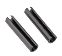 pasador ranurado, Pasadores de resorte divididos de acero al carbono negro M2.5, 0,5 x mm, paquetes surtidos(M2.5x14mm-300pcs)