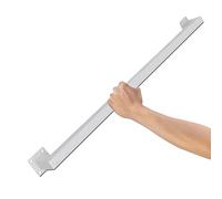 Pasamanos de barandilla de escaleras blancas modernas para, montaje en pared, escalera cuadrada, barandilla de mano, barra de agarre de hierro forjado, kit completo, 1m, 1,5m, 2m, 2,5m, 3m ( Size : 30