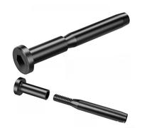 Pasamanos de cable invisible de acero inoxidable 316 con acabado oscuro para postes de metal de madera de alambre 3/16, kit de accesorios de balaustrada de escalera, paquete de 20 (1 unidad)
