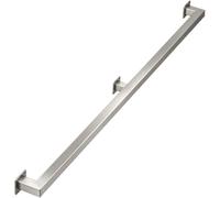 Pasamanos de escalera de metal industrial, manija de soporte de pared de barandilla de escalera de acero inoxidable moderna para interior y exterior, 80cm 1m 2m 3m 4m 5m 6m(4m)