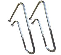 Pasamanos De Piscina De Acero Inoxidable 304, Barandilla Segura Para Entrada De Piscina Enterrada, Accesorios Incluidos, Plateado (Size: 1 Pack)