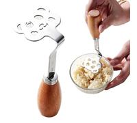 Pasapuré de patatas | Pasamanos Manual De Acero Inoxidable Alimentos | Trituradora De Frijoles, Herramienta Exprimidor | Para Frijoles Frutas Verduras Ensalada Carne Mantequilla Guacamole Casa