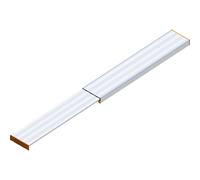 Pasarela telescópica de aluminio Layher, carga máx. 150 kg